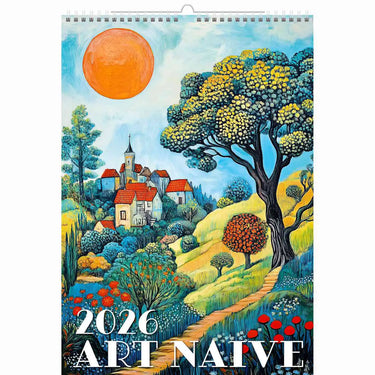 Naive Art Paintings Calendar A3+ 2026+205